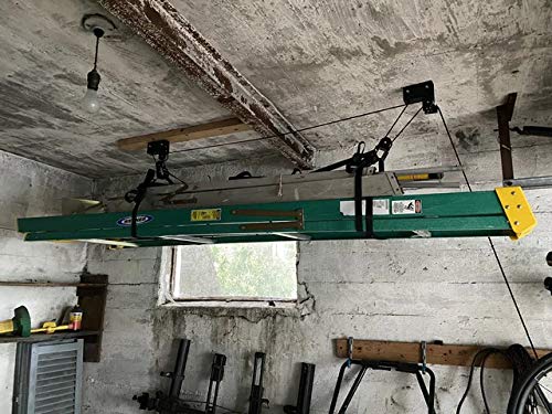 StoreYourBoard Ladder Ceiling Storage Lift